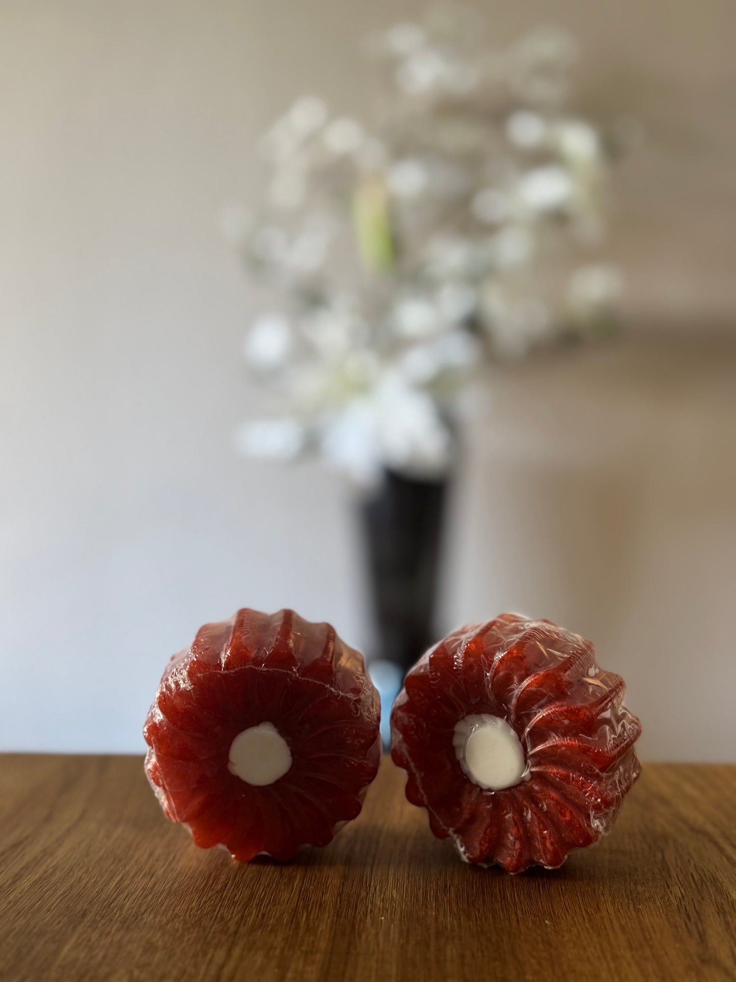 Geranien-Blüten-Seife – Handgemachte vegane Glycerinseife