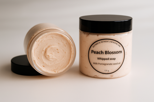 Peach Blossom Whipped Soap | Vegan Handmade – HB Royal Retreat
