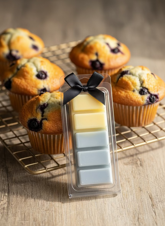 Blueberry Muffin Wachsmelt – Handgemachte vegane Duftmelts | HB Royal Retreat