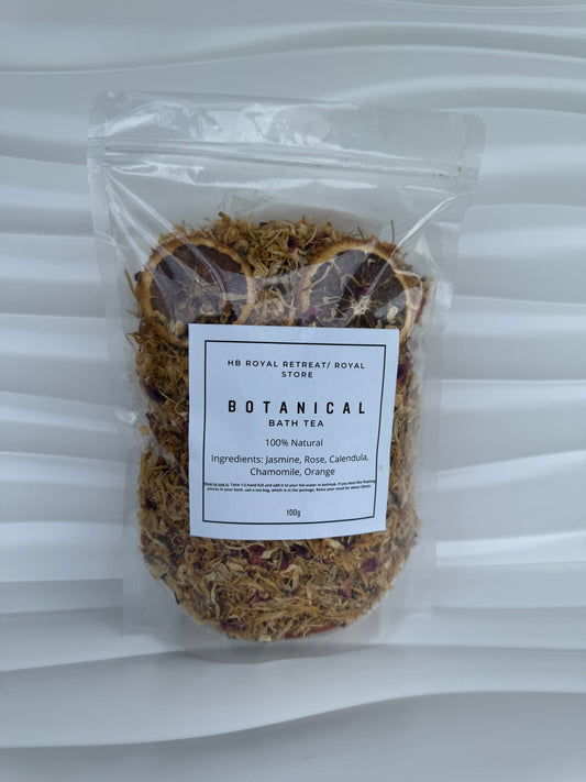 Bath Tea – Handmade Vegan Herbal Bath Soak | Calming Blend for Relaxation