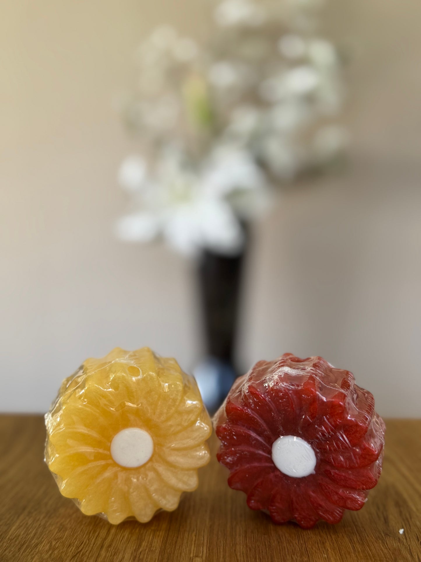 Geranien-Blüten-Seife – Handgemachte vegane Glycerinseife