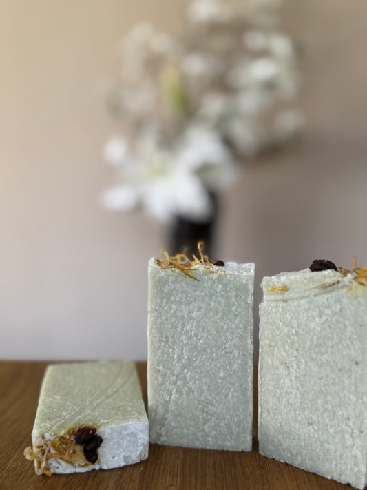 Himalaya-Salz-Seife (Duftneutral) – Handgemachte vegane Kaltverfahren