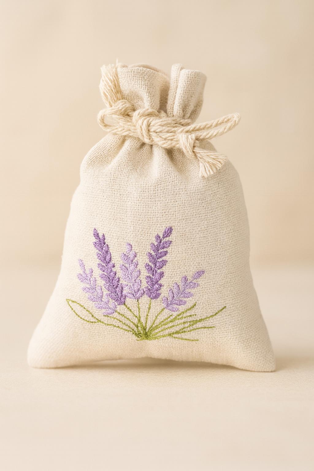Lavender Bag – Natural Air Freshener with Dried Lavender Buds & Calming Floral Scent