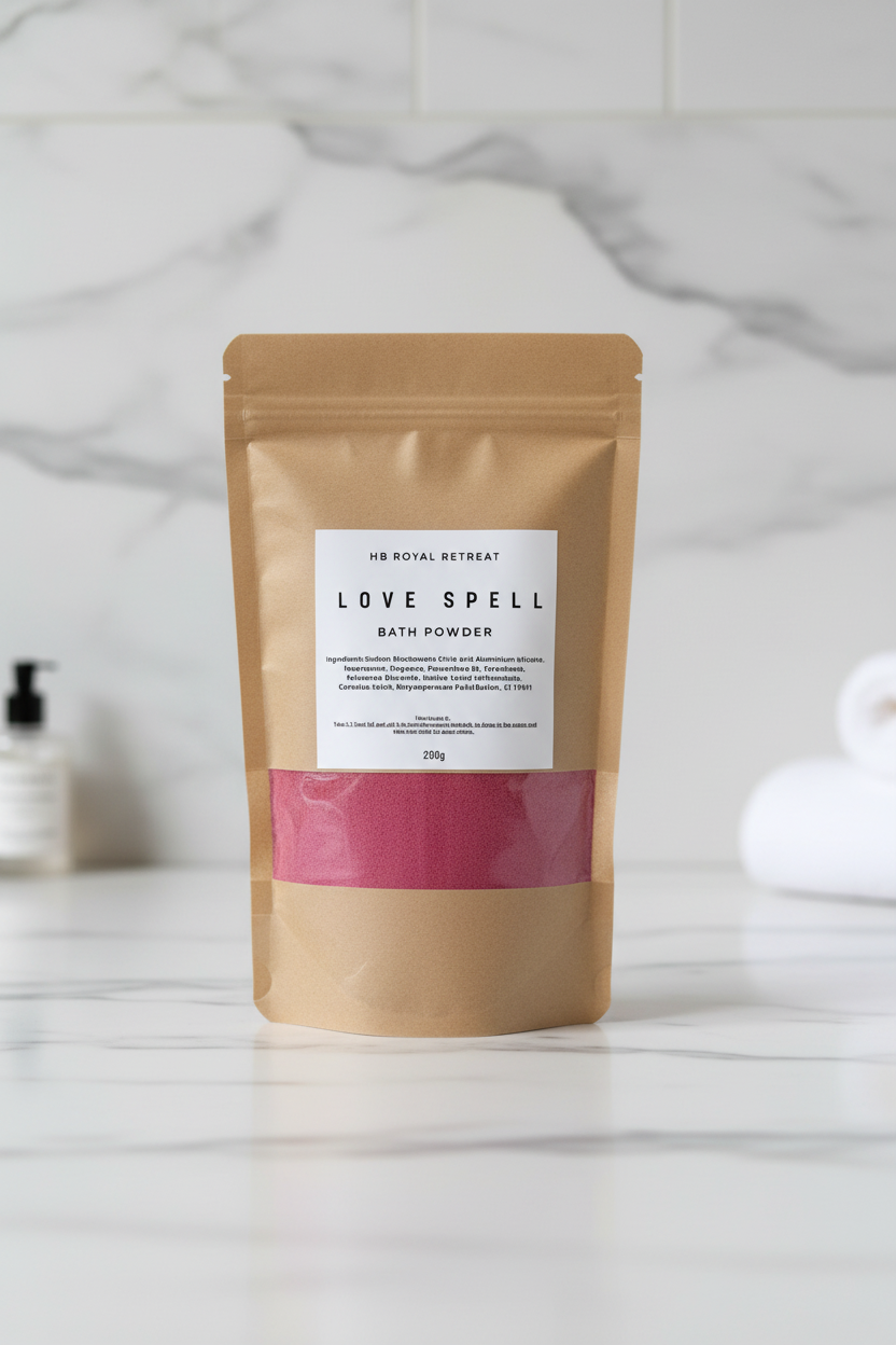 Love Spell Bath Powder - HB Royal Retreat