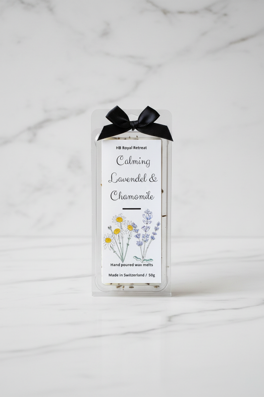 Calming Lavender & Chamomile Wax Melts - HB Royal Retreat